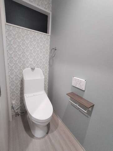 お風呂の前後にトイレが使いやすい、動線の良いレイアウト