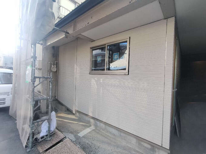 車庫スペースを活かした快適な寝室